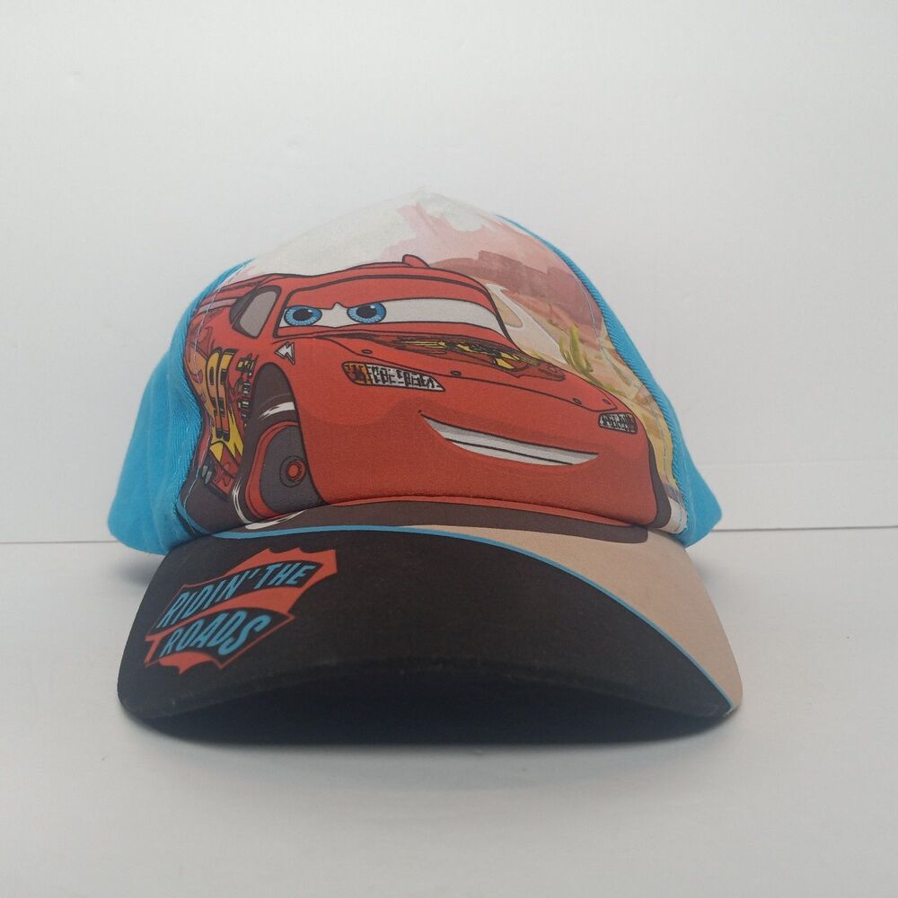 Disney/Pixar Cars Lightning McQueen Ridin' The Roads Toddlers 100% Cotton Hat